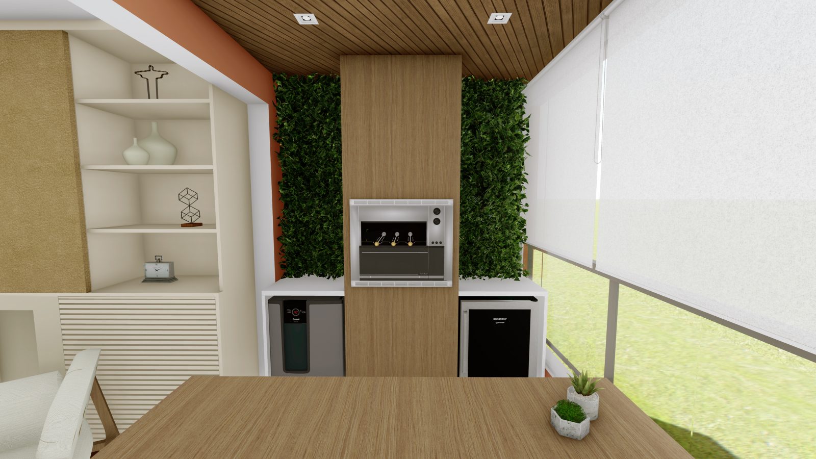 Arquiteto Online - Projeto Online - Área verde - Decoração
