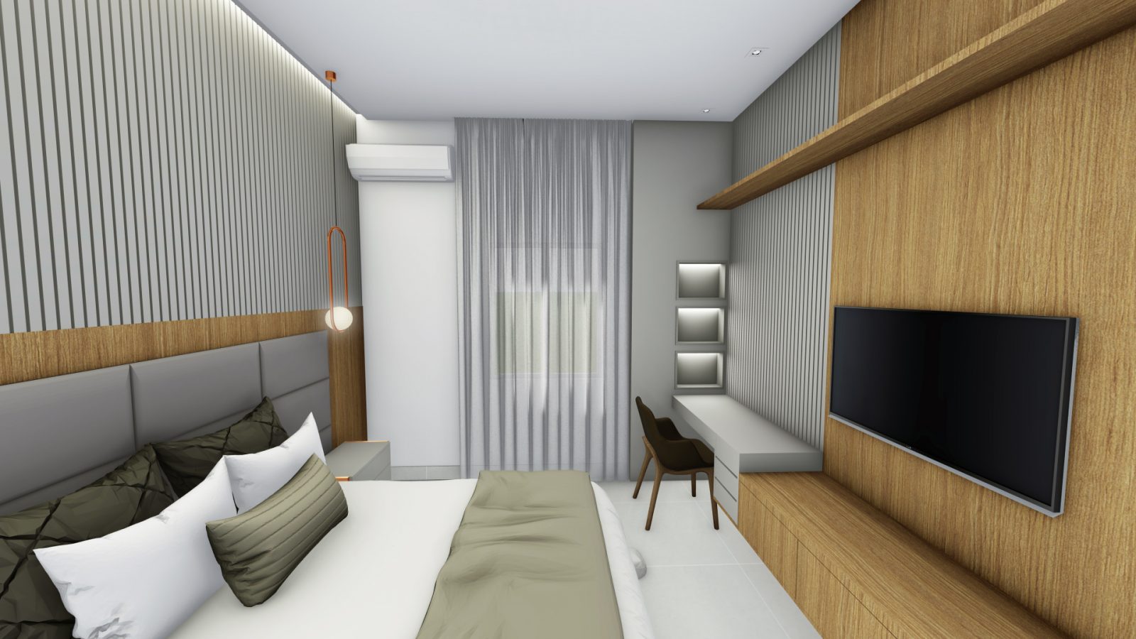 Arquiteto Online - Projeto Online - DECORAÇÃO SUÍTE 1