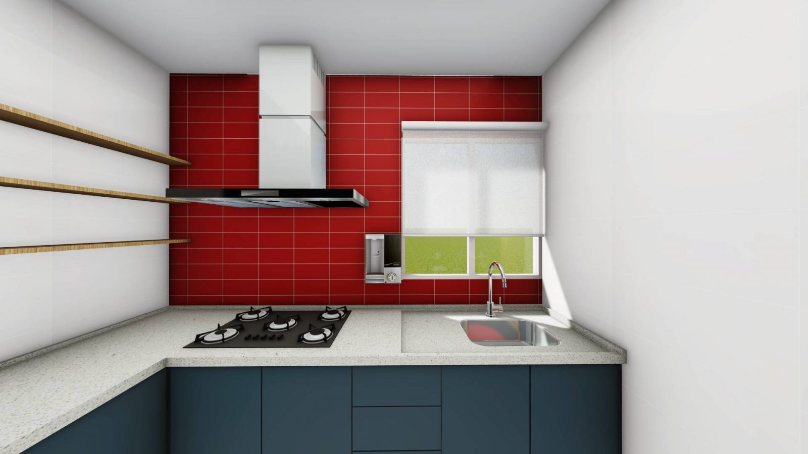 Arquiteto Online - Projeto Online - DECORAÇÃO COZINHA COLORIDA 22
