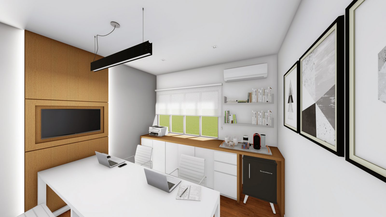 Arquiteto Online - Projeto Online - DECORAÇÃO SALA COMERCIAL ESCRITÓRIO 10
