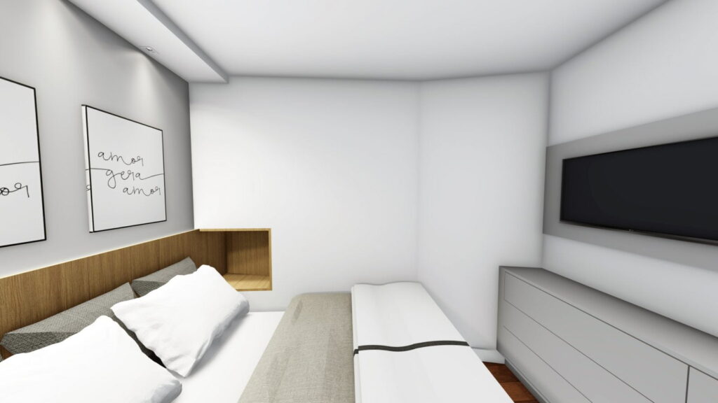 Arquiteto Online - Projeto Online - DECORAÇÃO QUARTO CASAL 20