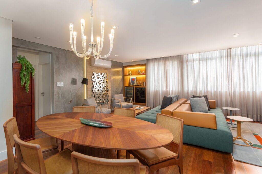 Mesa oval_ Projeto online