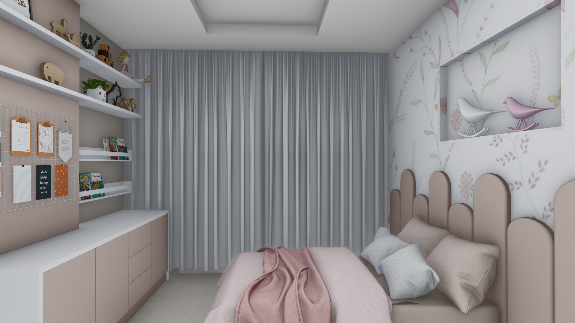 quarto menina